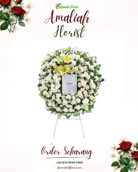 Krans Bunga Duka Matan Hilir Utara